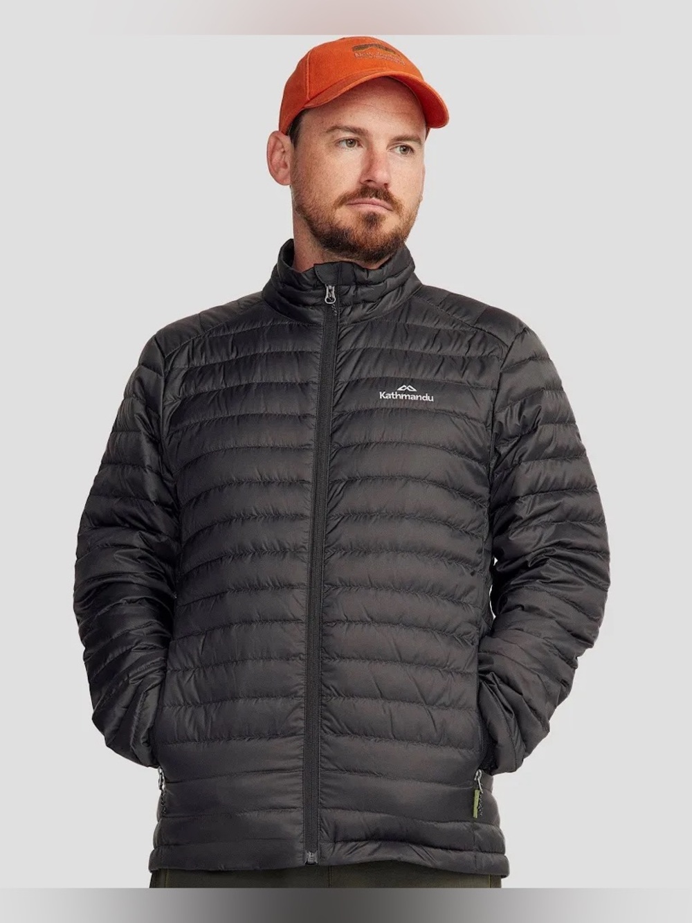 Kathmandu Men's Heli 600 Fill Lightweight Down Jacket Black Size XS